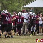 Team Legacy celebrate after winning the 2019 GWTFL Championship. (photo by Bout It Productions)