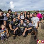 The Steel Blazing Saints pose with their plaque. (photo by Bout It Productions)