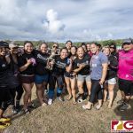 The Sindalu Raiders pose with their trophy. (photo by Bout It Productions)