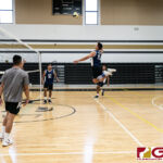 The Guam Men's National Volleyball Team hit the court at Tiyan High School for practice in preparation of the 2019 Pacific Games Samoa. (Photo by Michael Blas)