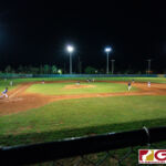 The 76 Expos took Game 3 of the GML Championship Series in the 10th inning with a 14-11 win over the IT&E Rays. (Photo by Michael Blas)