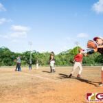 Guam's U12 Cal Ripken Baseball Team run through drills as they prepare for the Cal Ripken Major/60 World Series in Riverway Sports Park. (Photo by Michael Blas)