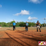Guam's U12 Cal Ripken Baseball Team run through drills as they prepare for the Cal Ripken Major/60 World Series in Riverway Sports Park. (Photo by Michael Blas)