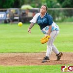The APL Women's Softball League continued with the two undefeated teams Southern and Juice going head to head. (Photo by Michael Blas)