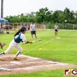 The APL Women's Softball League continued with the two undefeated teams Southern and Juice going head to head. (Photo by Michael Blas)