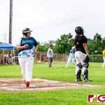 The APL Women's Softball League continued with the two undefeated teams Southern and Juice going head to head. (Photo by Michael Blas)