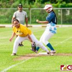 The APL Women's Softball League continued with the two undefeated teams Southern and Juice going head to head. (Photo by Michael Blas)