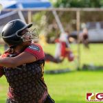 ADZtechs take home the 16-3 victory over Wildfire in the opening game of the APL Women’s Softball League Playoffs. (Photo by Michael Blas)