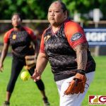 ADZtechs take home the 16-3 victory over Wildfire in the opening game of the APL Women’s Softball League Playoffs. (Photo by Michael Blas)