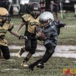 Barrigada Crusaders Cohen Bautista jukes his defender. (photo by Bout It Productions)