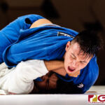 The first submission of the night came via Gi-Choke from Anthony "NoNo" Rivera. (Photo by Michael Blas)