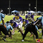 The GW Geckos & The Southern High Dolphins meet in the 2019 IIAAG High School Football Quarterfinals on Oct. 11, 2019. (photo by Bout It Productions)