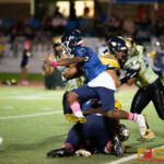 The Tiyan High Titans & The Guam High Panthers meet in the 2019 IIAAG High School Football Quarterfinals on Oct. 12, 2019. (photo by Bout It Productions)