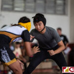High School wrestlers hit the mats in a Preseason Tournament held at the FD Jungle. (photo by Bout It Productions.)