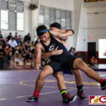 High School wrestlers hit the mats in a Preseason Tournament held at the FD Jungle. (photo by Bout It Productions.)