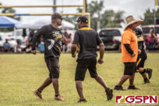The Hals Angels and The Tamuning Steelers Metgots battle for the championship spot on Oct. 27, 2019. (photo by Bout It Productions)