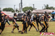 The Hals Angels and The Tamuning Steelers Metgots battle for the championship spot on Oct. 27, 2019. (photo by Bout It Productions)