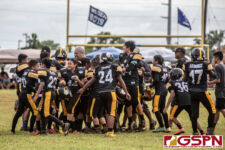 The Hals Angels and The Tamuning Steelers Metgots battle for the championship spot on Oct. 27, 2019. (photo by Bout It Productions)