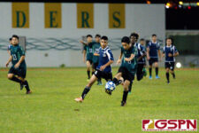 The returning champions JFK Islanders defeated the Southern Dolphins 4-1 in the Tuesday evening IIAAG High School Boys Soccer matchup. (Photo by Michael Blas)
