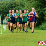 Runners head down the stretch after exiting the jungle portion of the JFK trail. (Photo by Michael Blas)