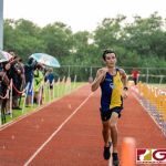 GW Gecko Paul Mansfield finished second overall with a time of 17:40. (Photo by Michael Blas)