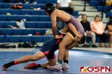 The FD Friars and Academy Cougars faced off against the host team Okkodo Bulldogs Saturday morning in IIAAG High School Wrestling. (Photo by Michael Blas)