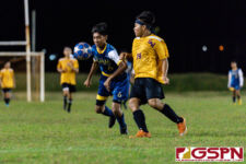 The Guam High Panthers defeated the GW Geckos 3-1 Tuesday evening to pick up their win of the IIAAG Boys High School Soccer season. (Photo by Michael Blas)