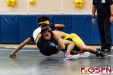 The Tiyan Titans defeated the Guam High Panthers in week six of the IIAAG High School Wrestling season. (Photo by Michael Blas)