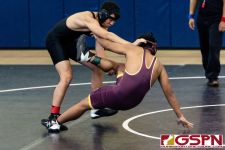 The FD Friars and Academy Cougars faced off against the Simon Sanchez Sharks in week six of the IIAAG High School Wrestling season. (Photo by Michael Blas)