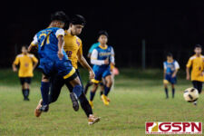 The Guam High Panthers defeated the GW Geckos 3-1 Tuesday evening to pick up their win of the IIAAG Boys High School Soccer season. (Photo by Michael Blas)