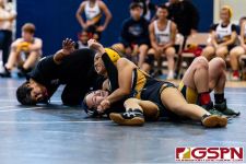 The Tiyan Titans defeated the Guam High Panthers in week six of the IIAAG High School Wrestling season. (Photo by Michael Blas)