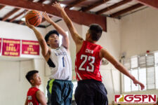 The Harvest Eagles defeated the St. John's Knight 50-30 in day three of the 2020 GSPN Preseason Boys Basketball Tournament. (Photo by Michael Blas)