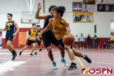 The FD Friars defeated the Guam High Panthers 74-32, locking up the top seed in Pool A of the 2020 GSPN Preseason Boys Basketball Tournament presented by Guam Army National Guard. (Photo by Michael Blas)