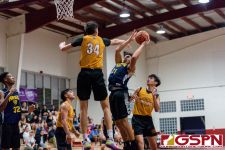 The FD Friars defeated the Guam High Panthers 74-32, locking up the top seed in Pool A of the 2020 GSPN Preseason Boys Basketball Tournament presented by Guam Army National Guard. (Photo by Michael Blas)