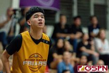 The FD Friars defeated the Guam High Panthers 74-32, locking up the top seed in Pool A of the 2020 GSPN Preseason Boys Basketball Tournament presented by Guam Army National Guard. (Photo by Michael Blas)