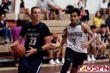 The JFK Islanders made a 4th quarter comeback to defeat the Harvest Eagles 58-51 to remain undefeated in the 2020 GSPN Preseason Boys Basketball Tournament presented by Guam Army National Guard. (Photo by Michael Blas)