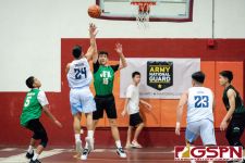 The JFK Islanders defeated the defending tournament champions St. Paul Warriors 68-59 to lock in their spot in the 2020 GSPN Preseason Boys Basketball Tournament championship game presented by Guam Army National Guard. (Photo by Michael Blas)