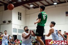 The JFK Islanders defeated the defending tournament champions St. Paul Warriors 68-59 to lock in their spot in the 2020 GSPN Preseason Boys Basketball Tournament championship game presented by Guam Army National Guard. (Photo by Michael Blas)