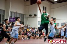 The JFK Islanders defeated the defending tournament champions St. Paul Warriors 68-59 to lock in their spot in the 2020 GSPN Preseason Boys Basketball Tournament championship game presented by Guam Army National Guard. (Photo by Michael Blas)