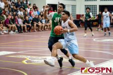 The JFK Islanders defeated the defending tournament champions St. Paul Warriors 68-59 to lock in their spot in the 2020 GSPN Preseason Boys Basketball Tournament championship game presented by Guam Army National Guard. (Photo by Michael Blas)