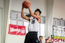 The Okkodo Bulldogs defeated the ND Royals 67-52 and will move on into the third place game of the 2020 GSPN Preseason Boys Basketball Tournament presented by Guam Army National Guard. (Photo by Michael Blas)