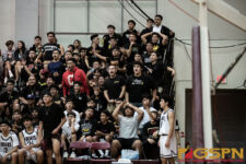 The FD Friars bleachers was active all night in support of their team. ( photo by Bout It Productions )