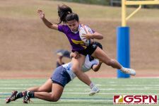 The ND Royals defeated the GW Geckos after a 10-all tie through both sudden-death overtime periods. The ND Royals were awarded the win having scored the games first try to become the 2020 GRFU/ISA High School Girls Rugby Champions. (Photo by Michael Blas)
