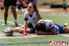 The ND Royals defeated the GW Geckos after a 10-all tie through both sudden-death overtime periods. The ND Royals were awarded the win having scored the games first try to become the 2020 GRFU/ISA High School Girls Rugby Champions. (Photo by Michael Blas)