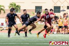 The FD Friars defeated the Sanchez Sharks 20-5 to become the 2020 GRFU/ISA High School Boys Rugby Champions. (Photo by Michael Blas)