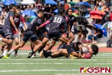 The FD Friars defeated the Sanchez Sharks 20-5 to become the 2020 GRFU/ISA High School Boys Rugby Champions. (Photo by Michael Blas)