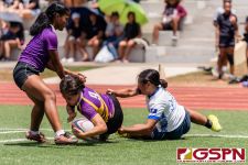 The ND Royals defeated the GW Geckos after a 10-all tie through both sudden-death overtime periods. The ND Royals were awarded the win having scored the games first try to become the 2020 GRFU/ISA High School Girls Rugby Champions. (Photo by Michael Blas)