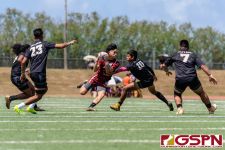 The FD Friars defeated the Sanchez Sharks 20-5 to become the 2020 GRFU/ISA High School Boys Rugby Champions. (Photo by Michael Blas)