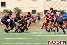 The FD Friars defeated the Sanchez Sharks 20-5 to become the 2020 GRFU/ISA High School Boys Rugby Champions. (Photo by Michael Blas)