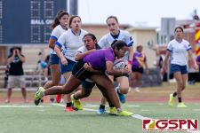 The ND Royals defeated the GW Geckos after a 10-all tie through both sudden-death overtime periods. The ND Royals were awarded the win having scored the games first try to become the 2020 GRFU/ISA High School Girls Rugby Champions. (Photo by Michael Blas)